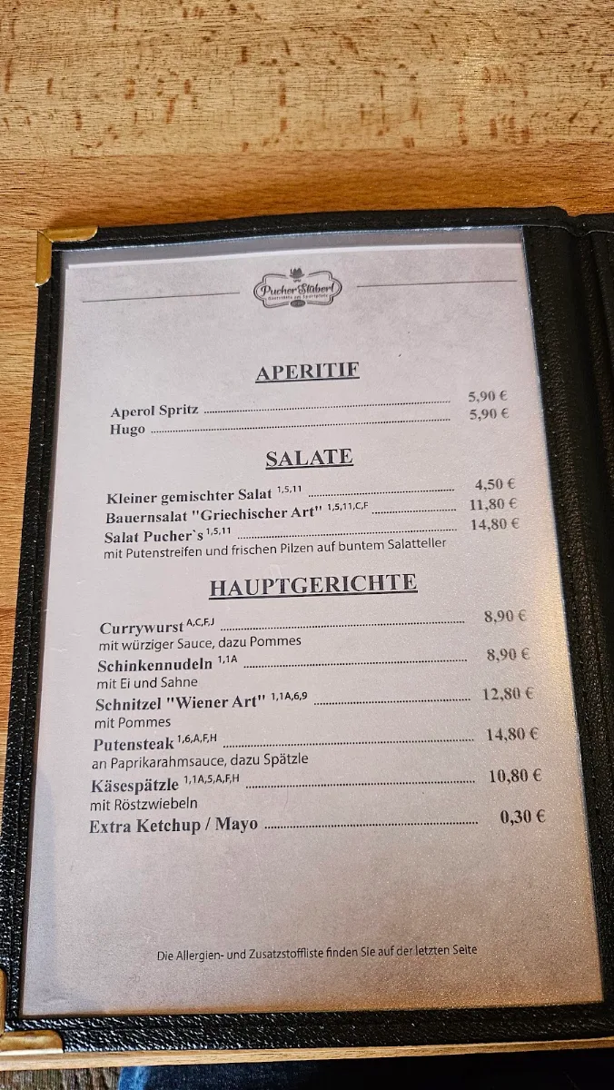 Speisekarte photo 2