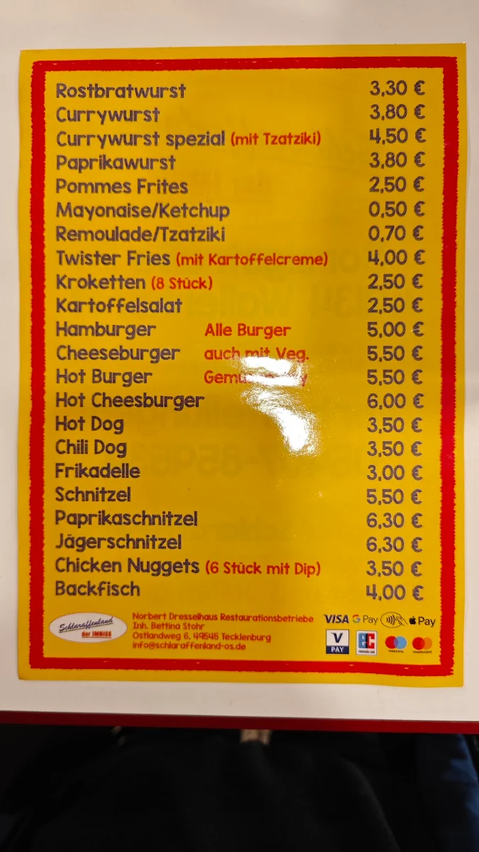 Speisekarte photo 2