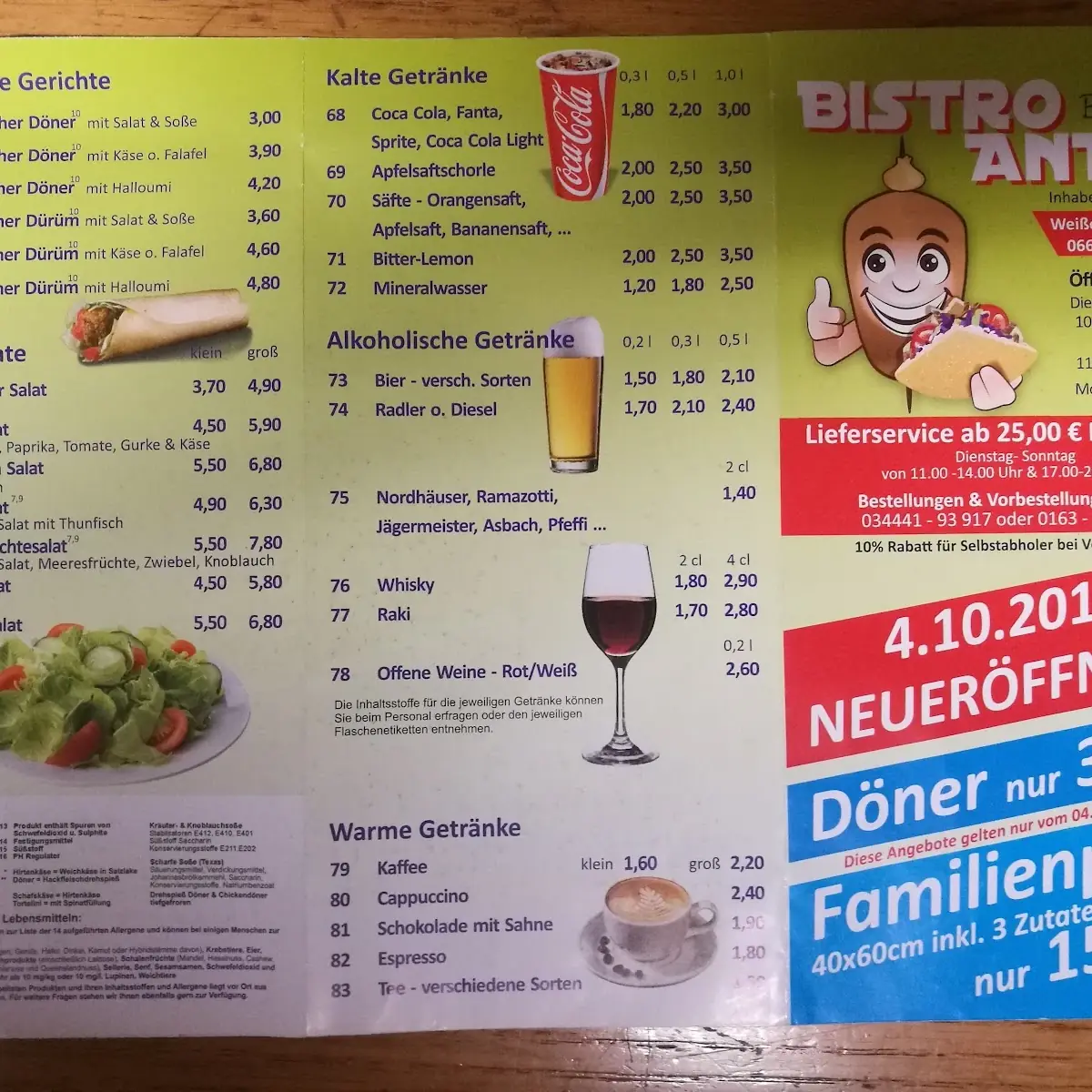 Speisekarte photo 2