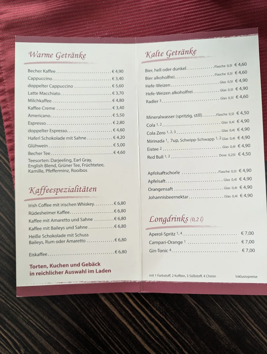 Speisekarte photo 4