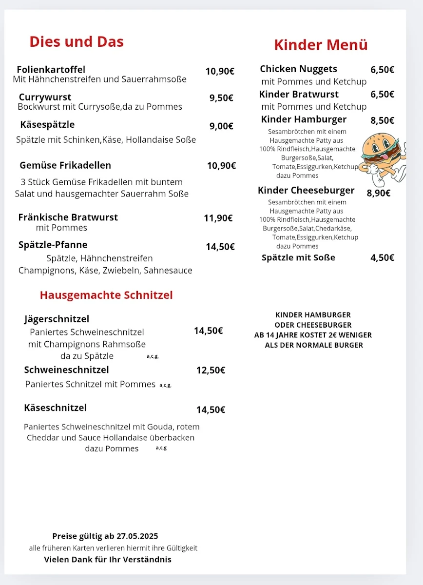 Speisekarte photo 3
