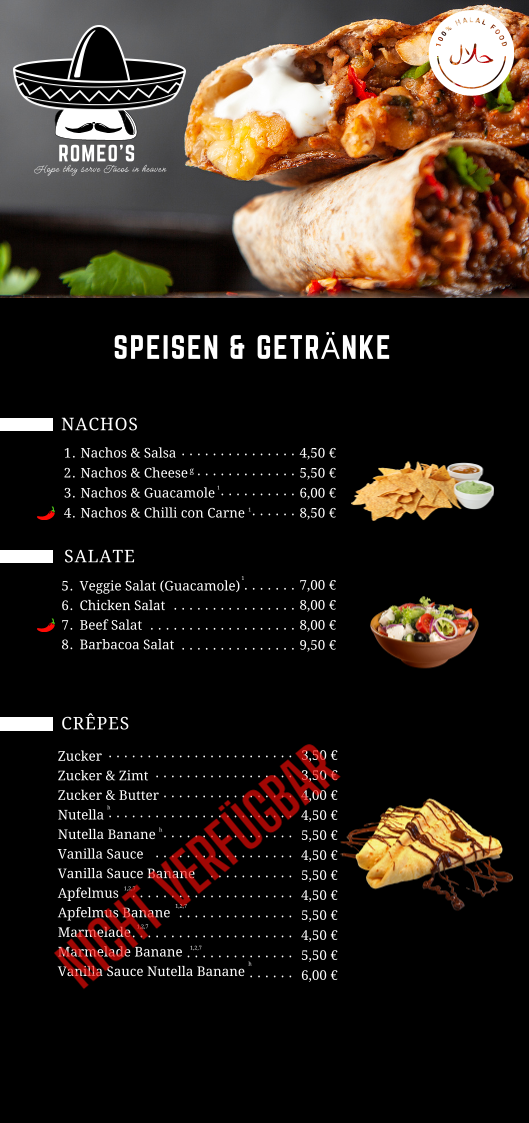 Speisekarte photo 2
