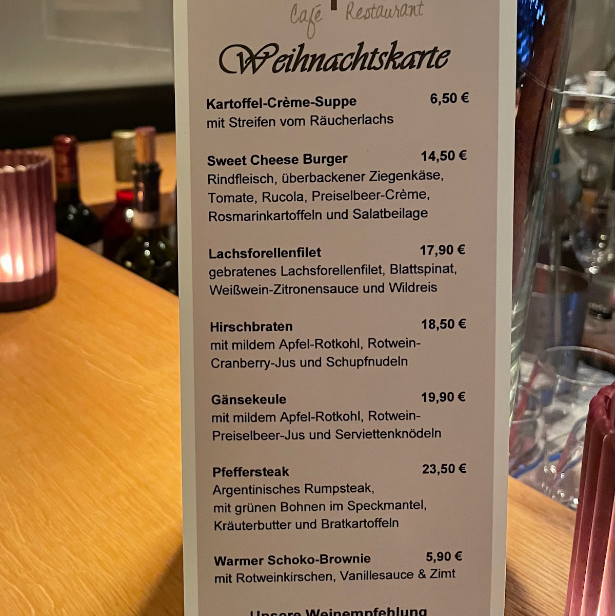 Speisekarte photo 2