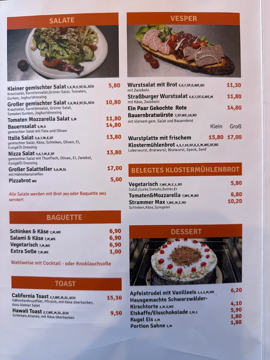 Speisekarte photo 1