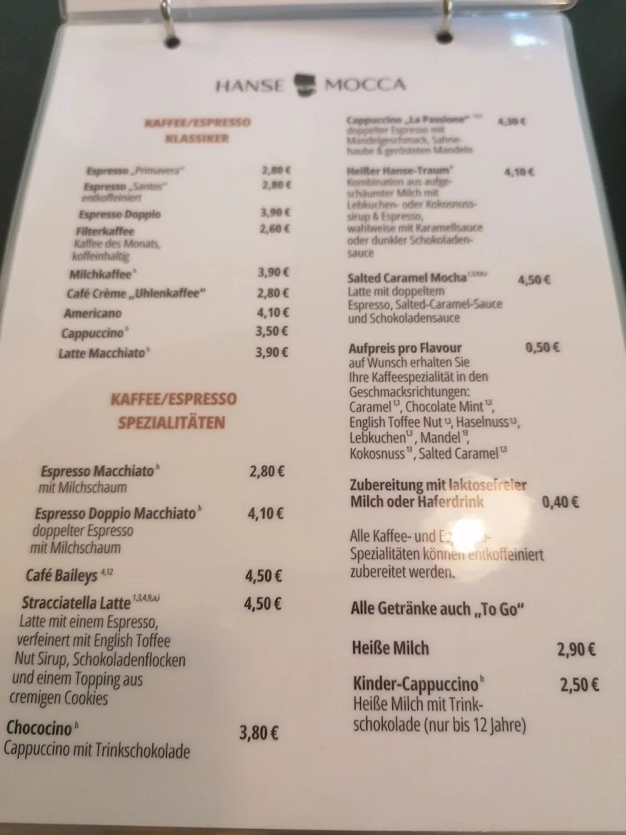 Speisekarte photo 1