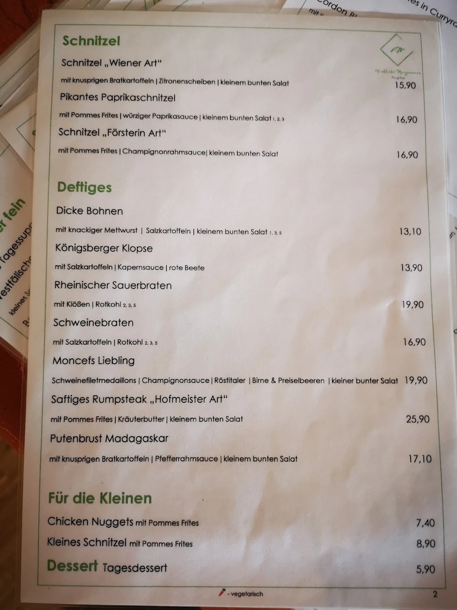 Speisekarte photo 4