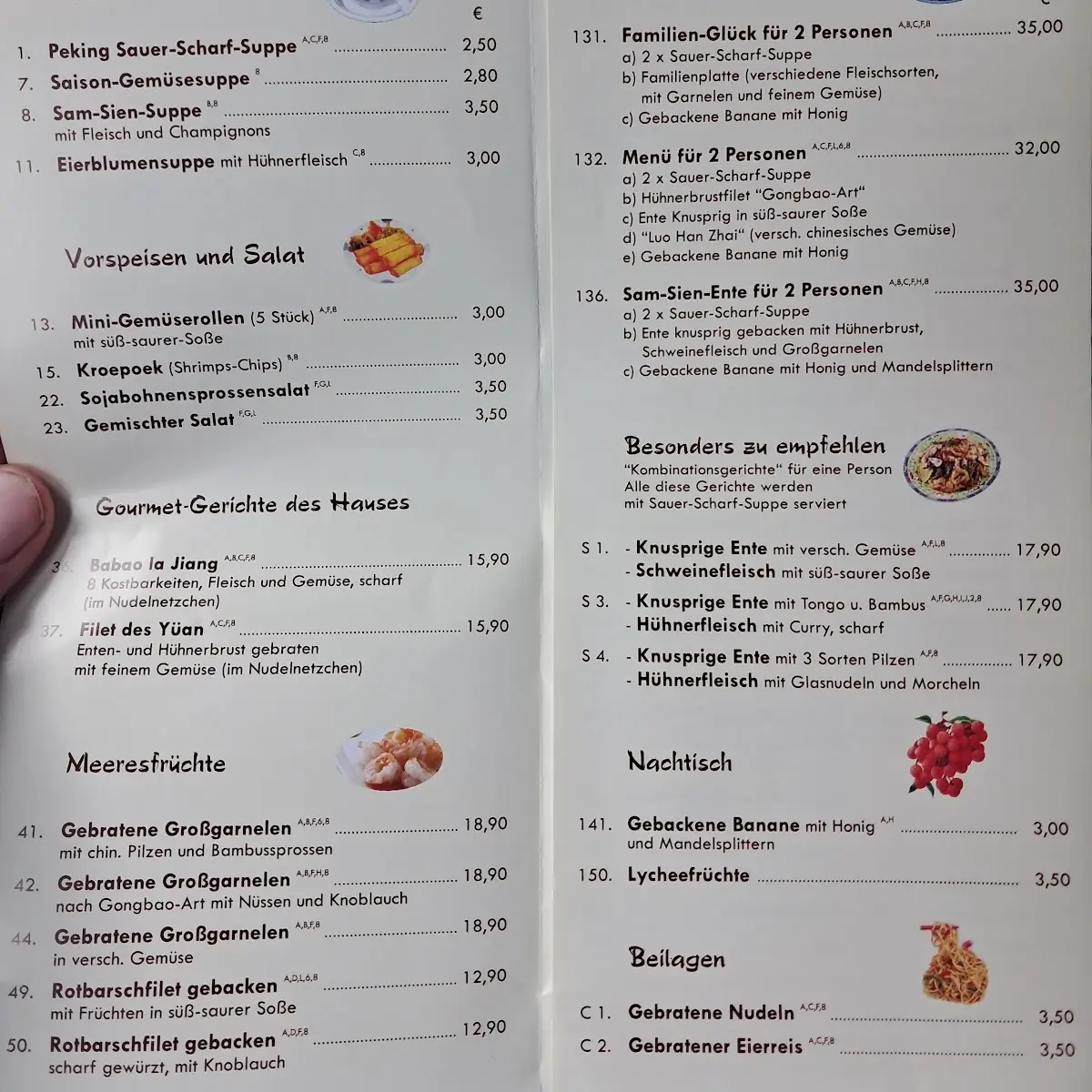 Speisekarte photo 1