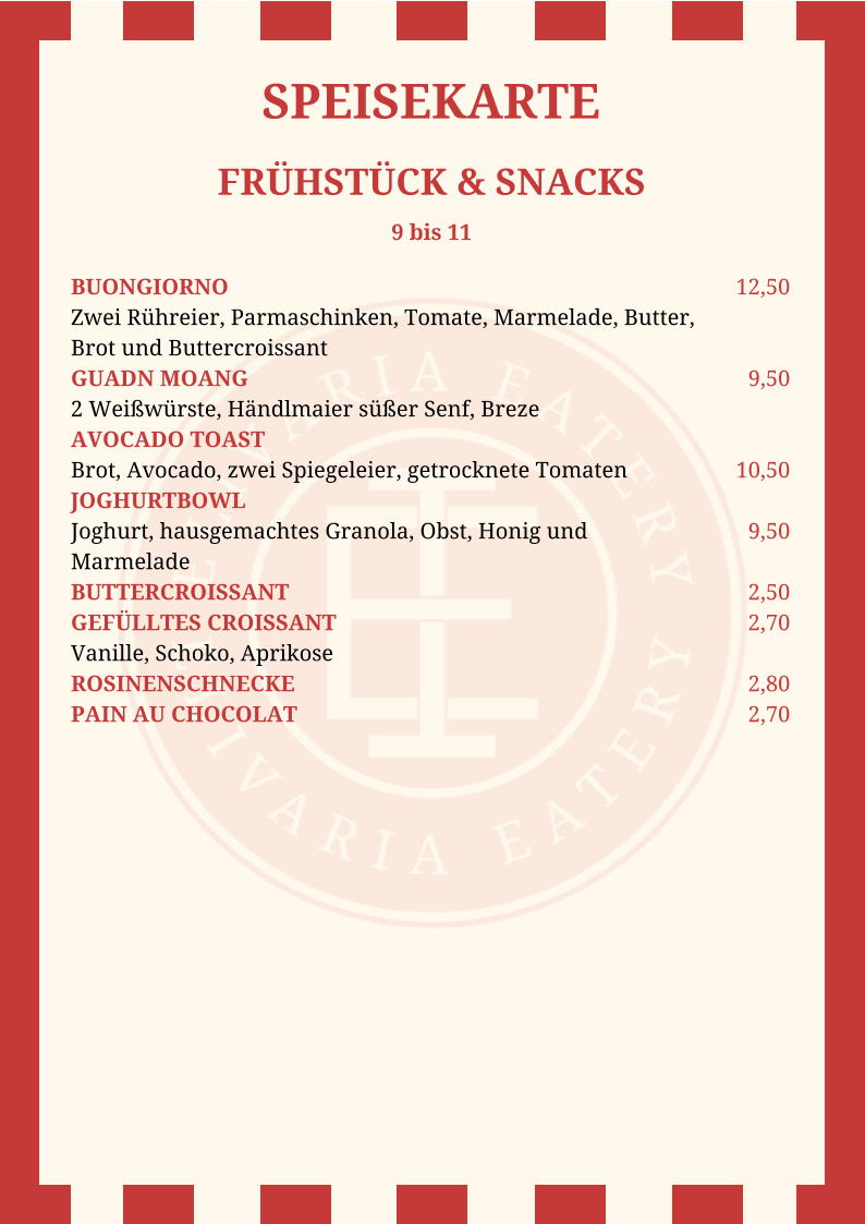 Speisekarte photo 5