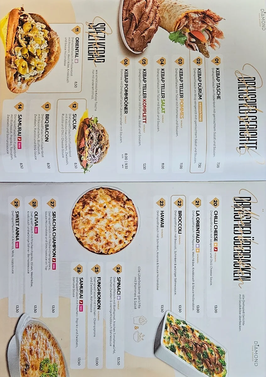 Speisekarte photo 2