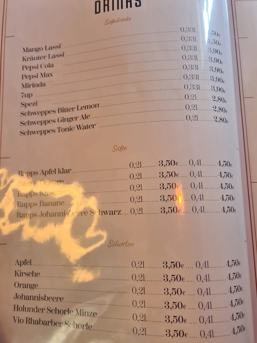 Speisekarte photo 3