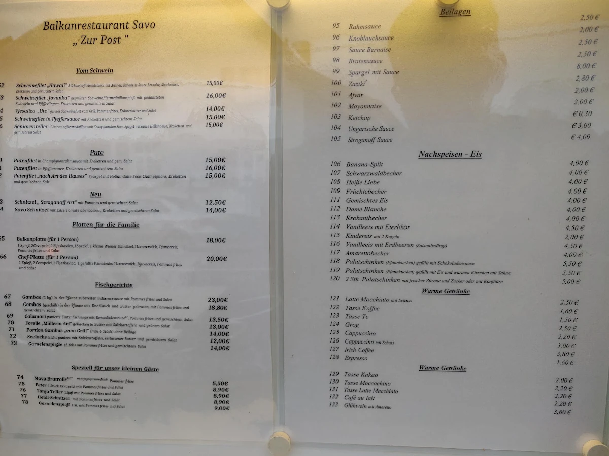 Speisekarte photo 8