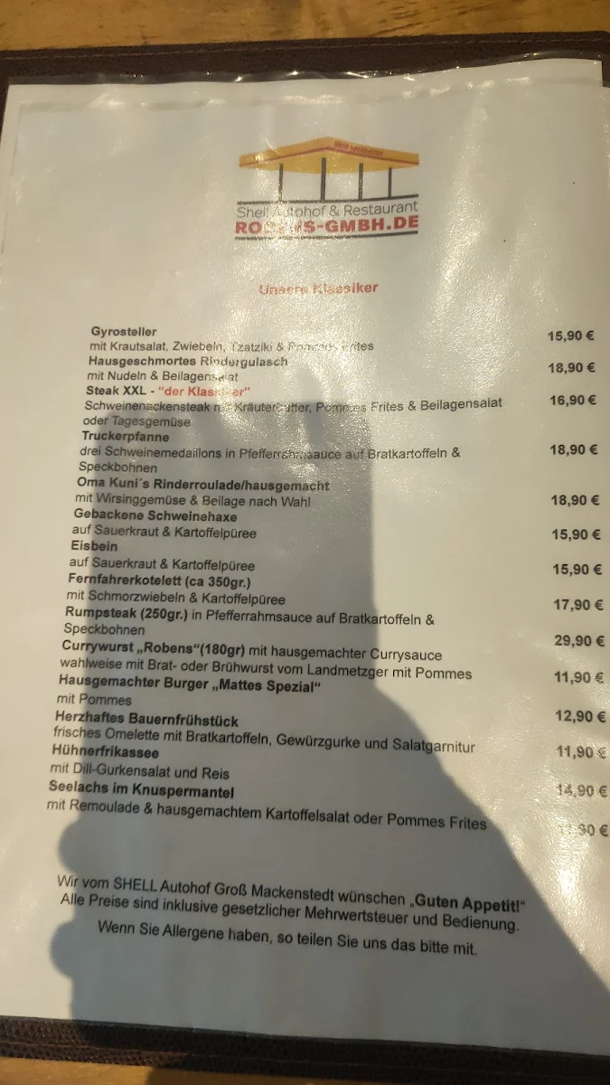 Speisekarte photo 2