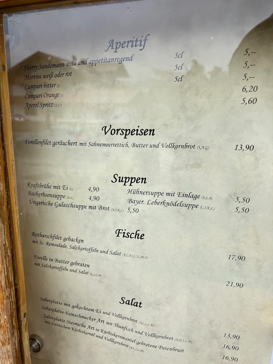 Speisekarte photo 1