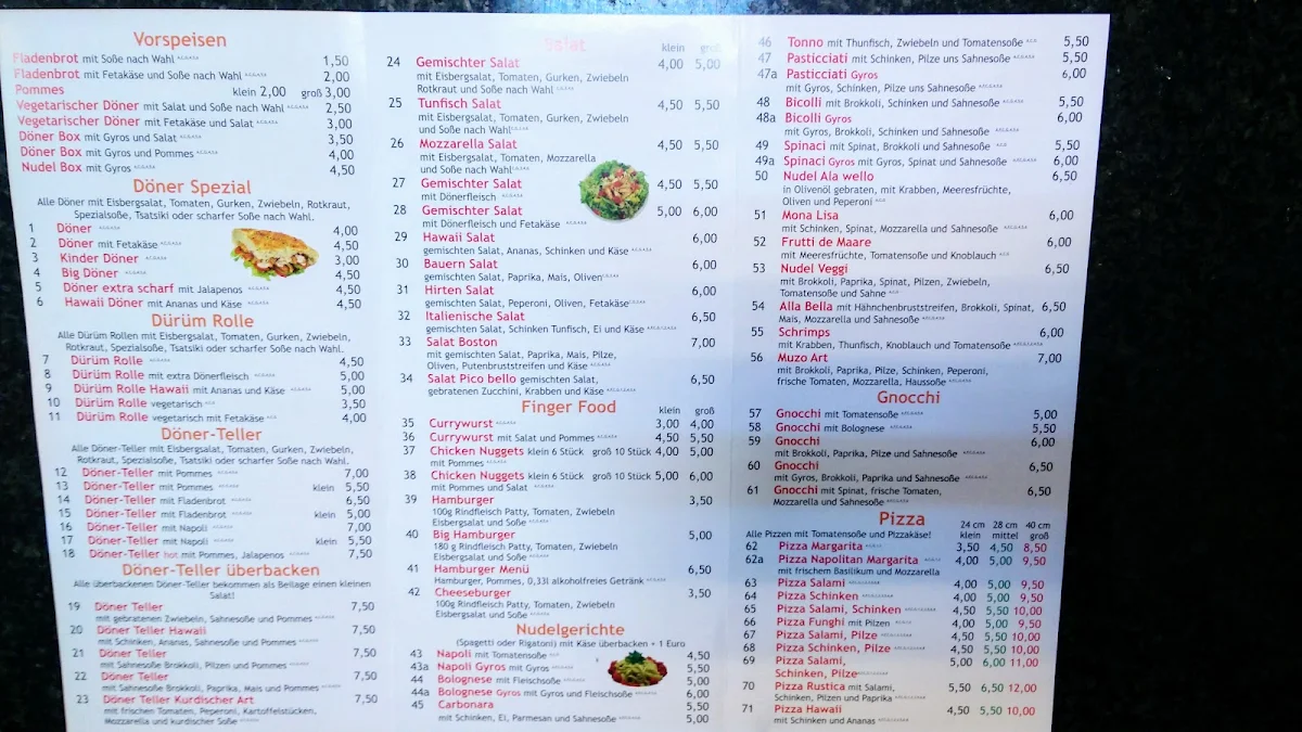 Speisekarte photo 6