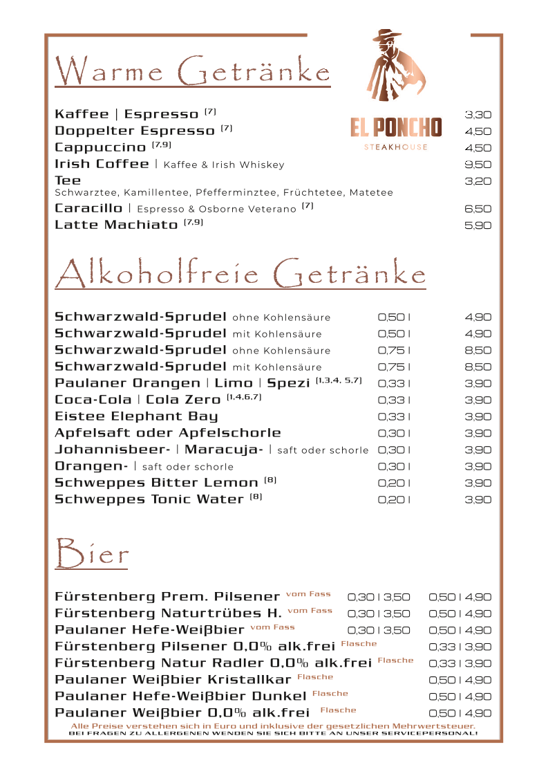 Speisekarte photo 10