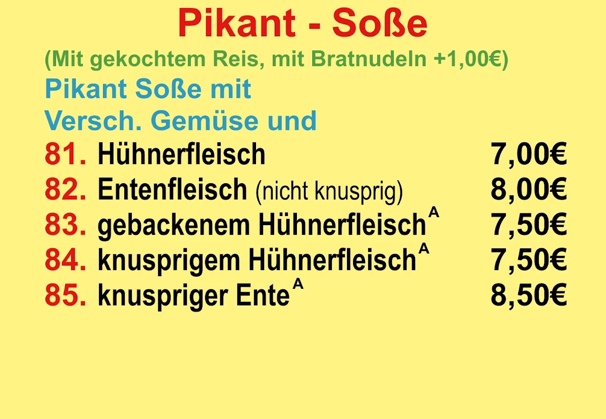 Speisekarte photo 4