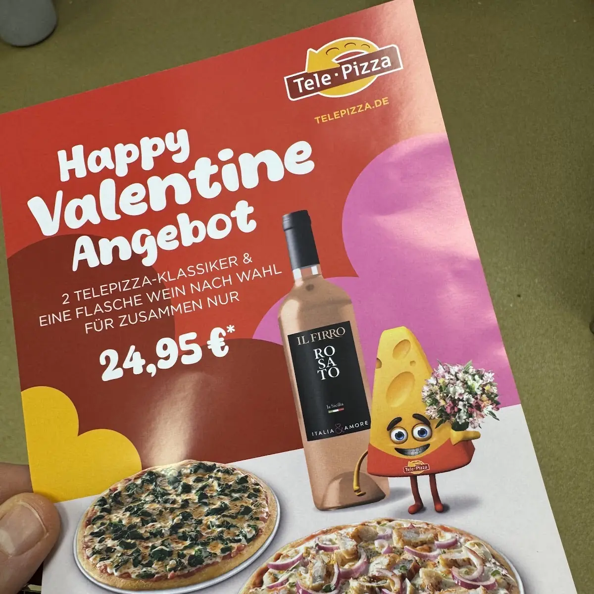 Speisekarte, Tele Pizza Leipzig Stötteritz