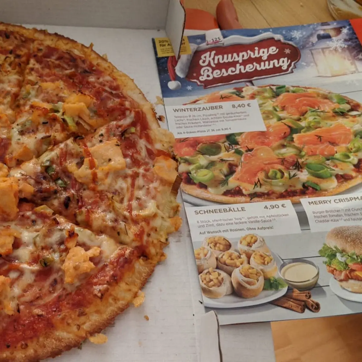 Speisekarte, Tele Pizza Leipzig Stötteritz