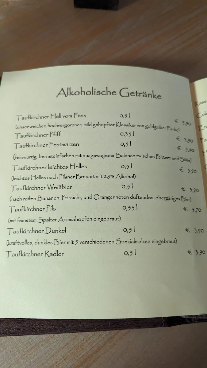 Speisekarte photo 2