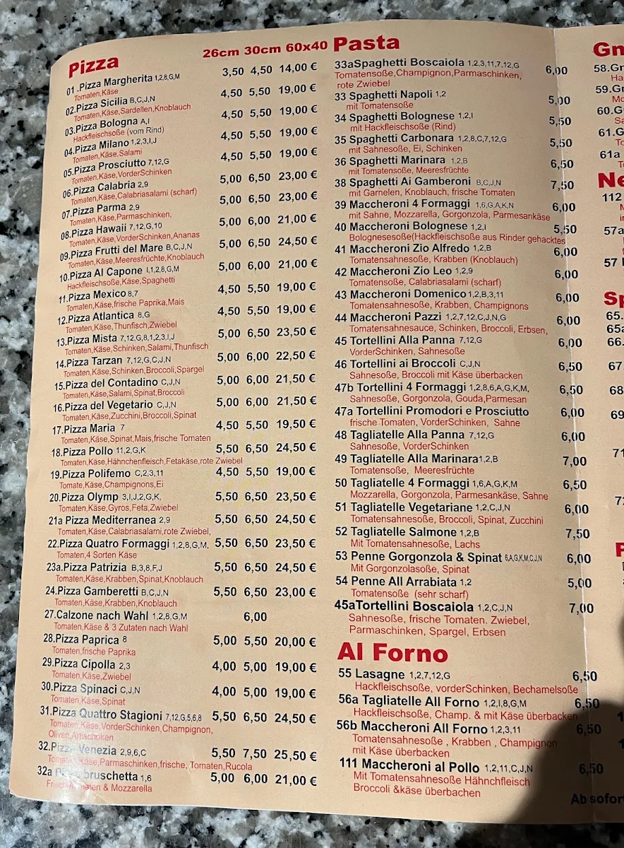 Speisekarte photo 1