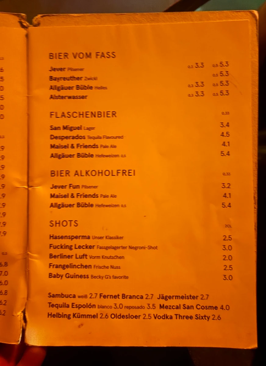 Speisekarte photo 4