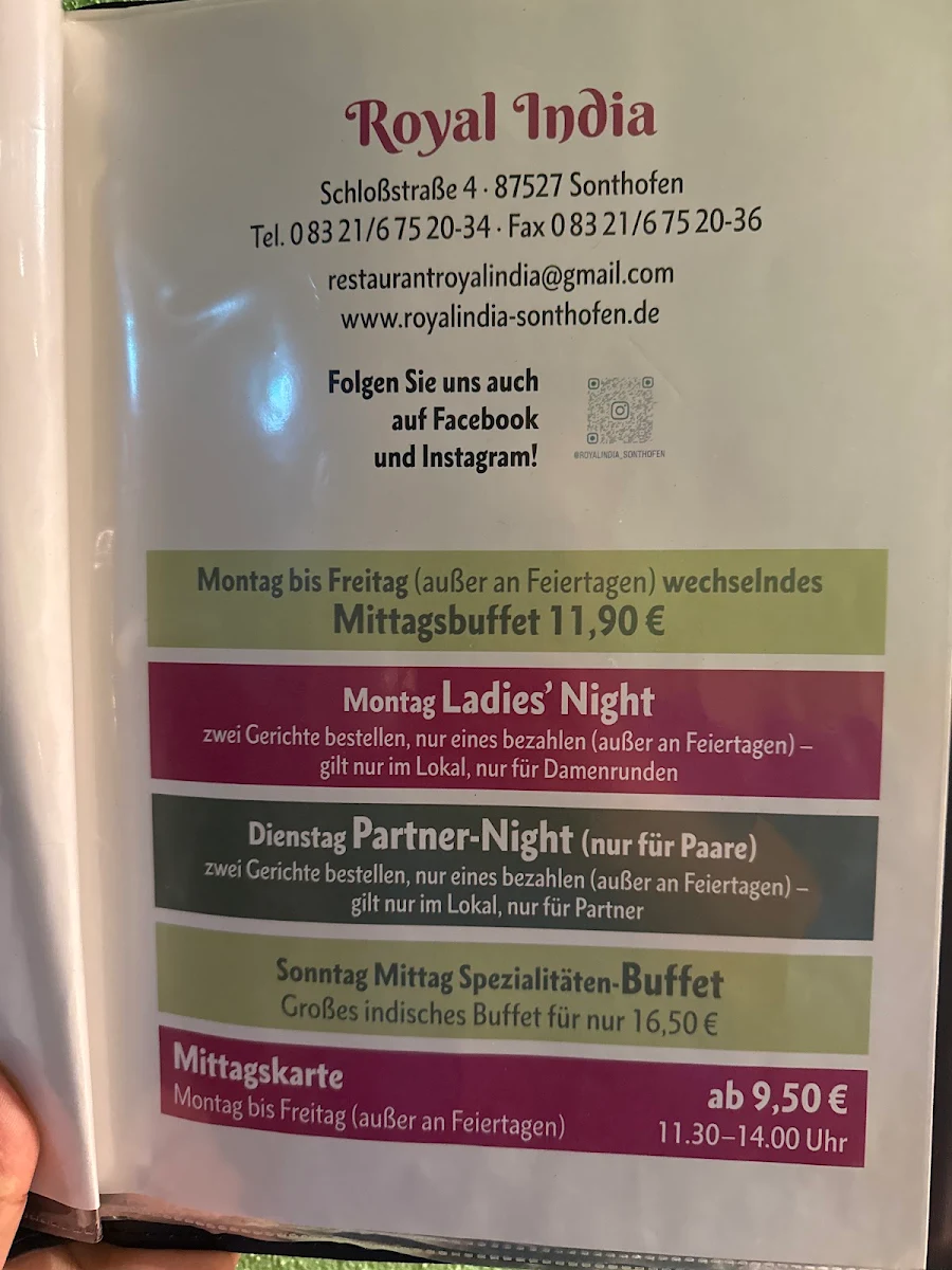 Speisekarte photo 3