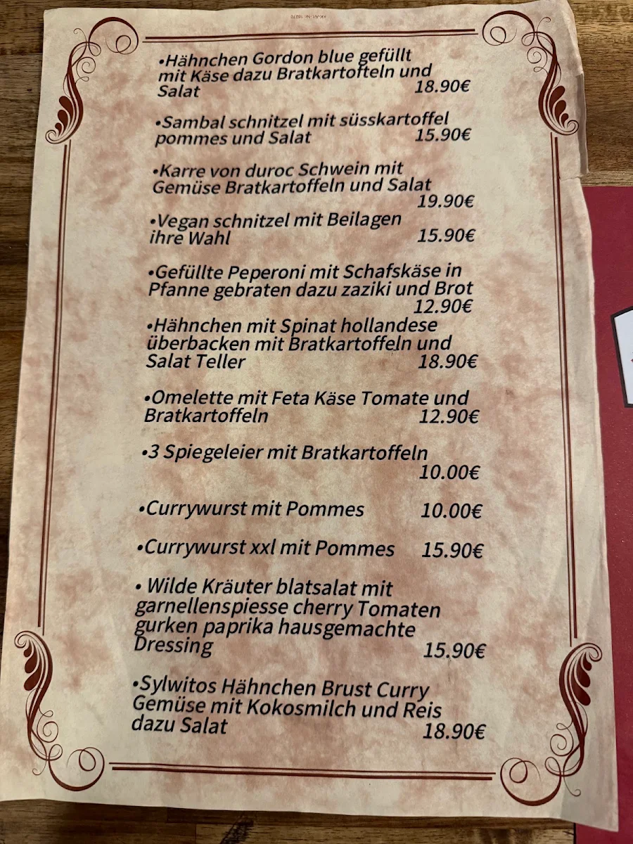 Speisekarte photo 5