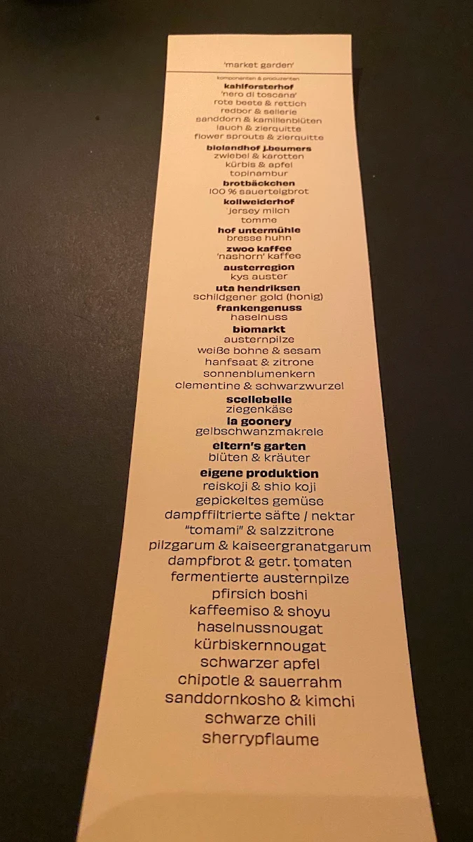 Speisekarte photo 3