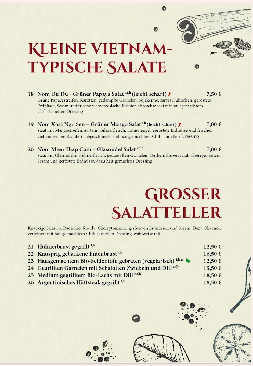 Speisekarte photo 2