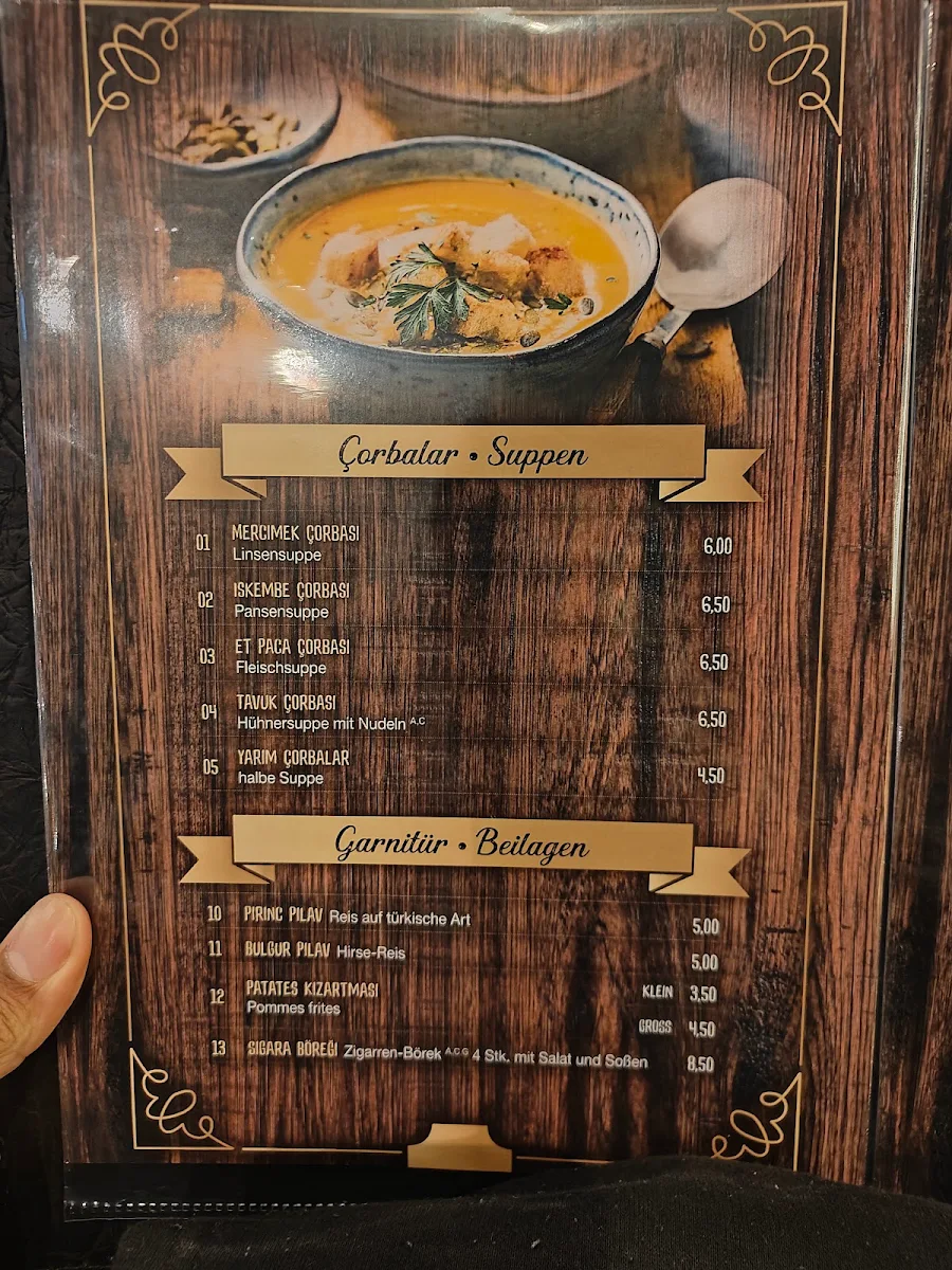 Speisekarte, Ikram Ocakbaşı Grillhaus Restaurant - Salzgitter