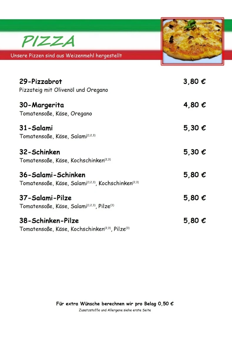 Speisekarte photo 2