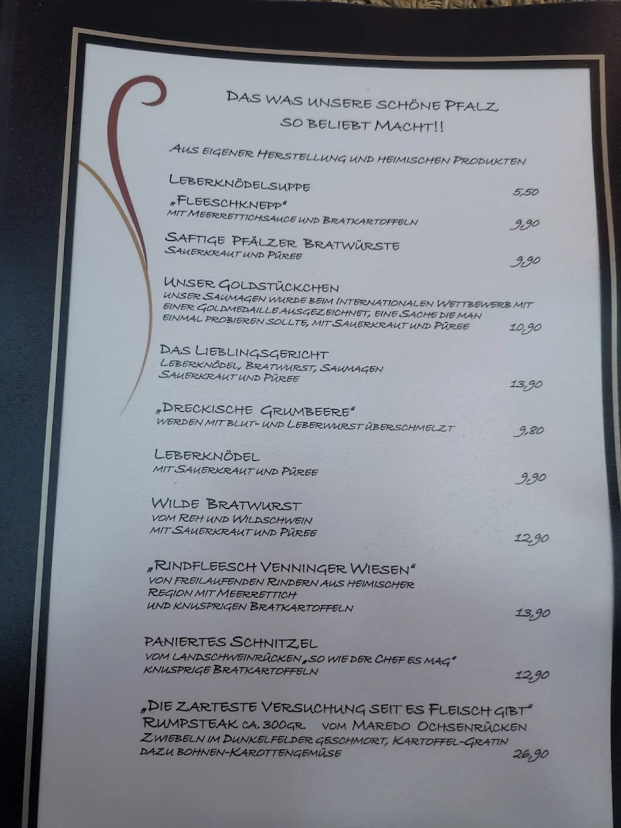 Speisekarte photo 2