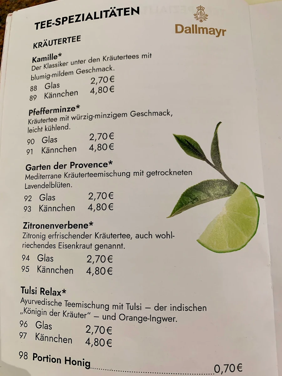 Speisekarte photo 3