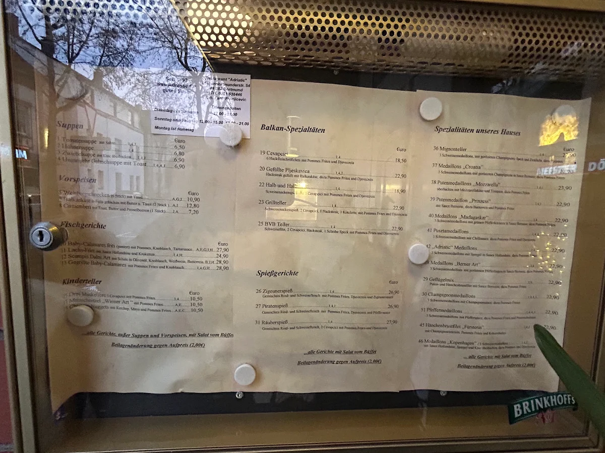 Speisekarte photo 1
