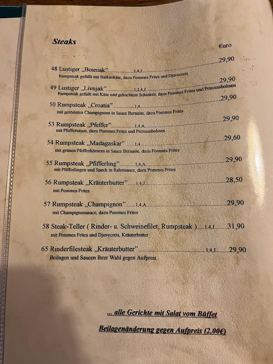 Speisekarte photo 3