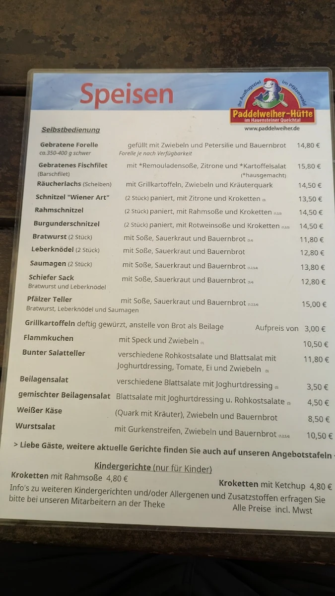 Speisekarte photo 3