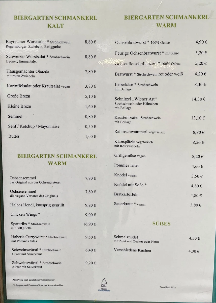 Speisekarte photo 2