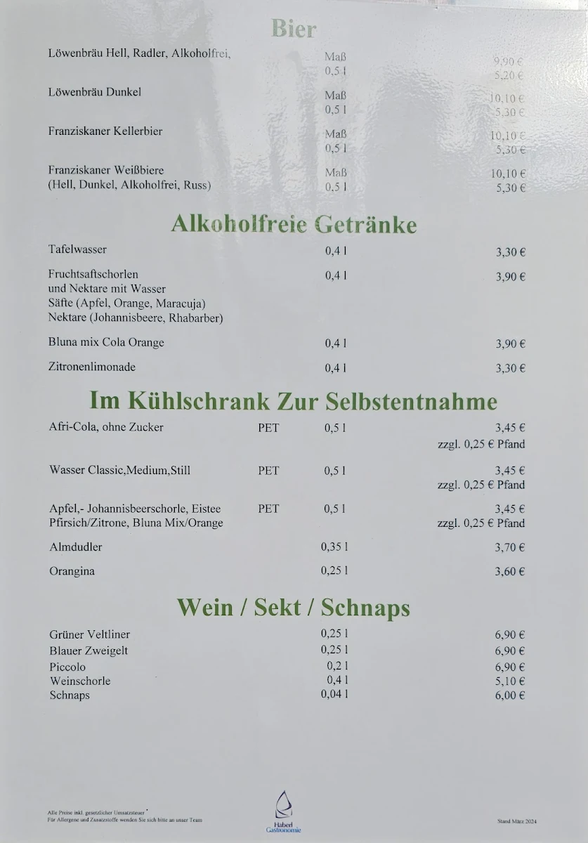 Speisekarte photo 3