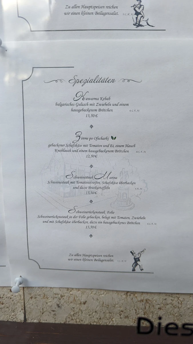 Speisekarte photo 1