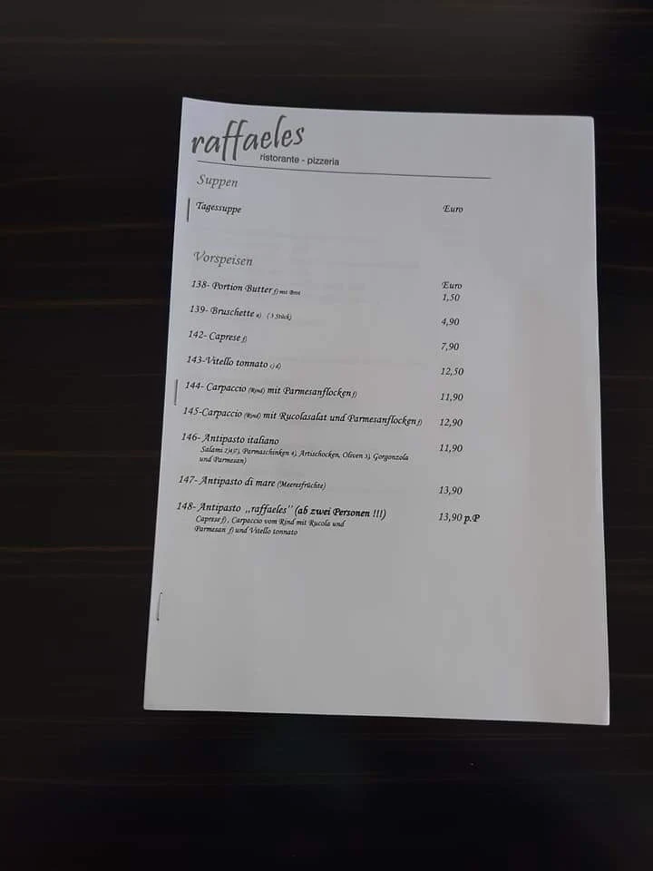 Speisekarte photo 2