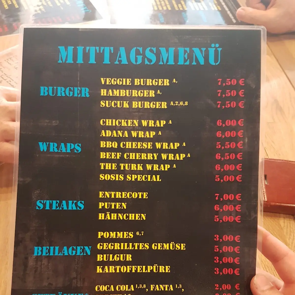 Speisekarte photo 9