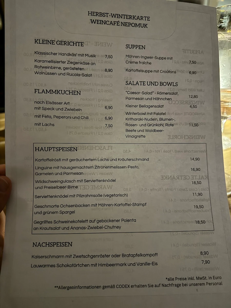 Speisekarte photo 3