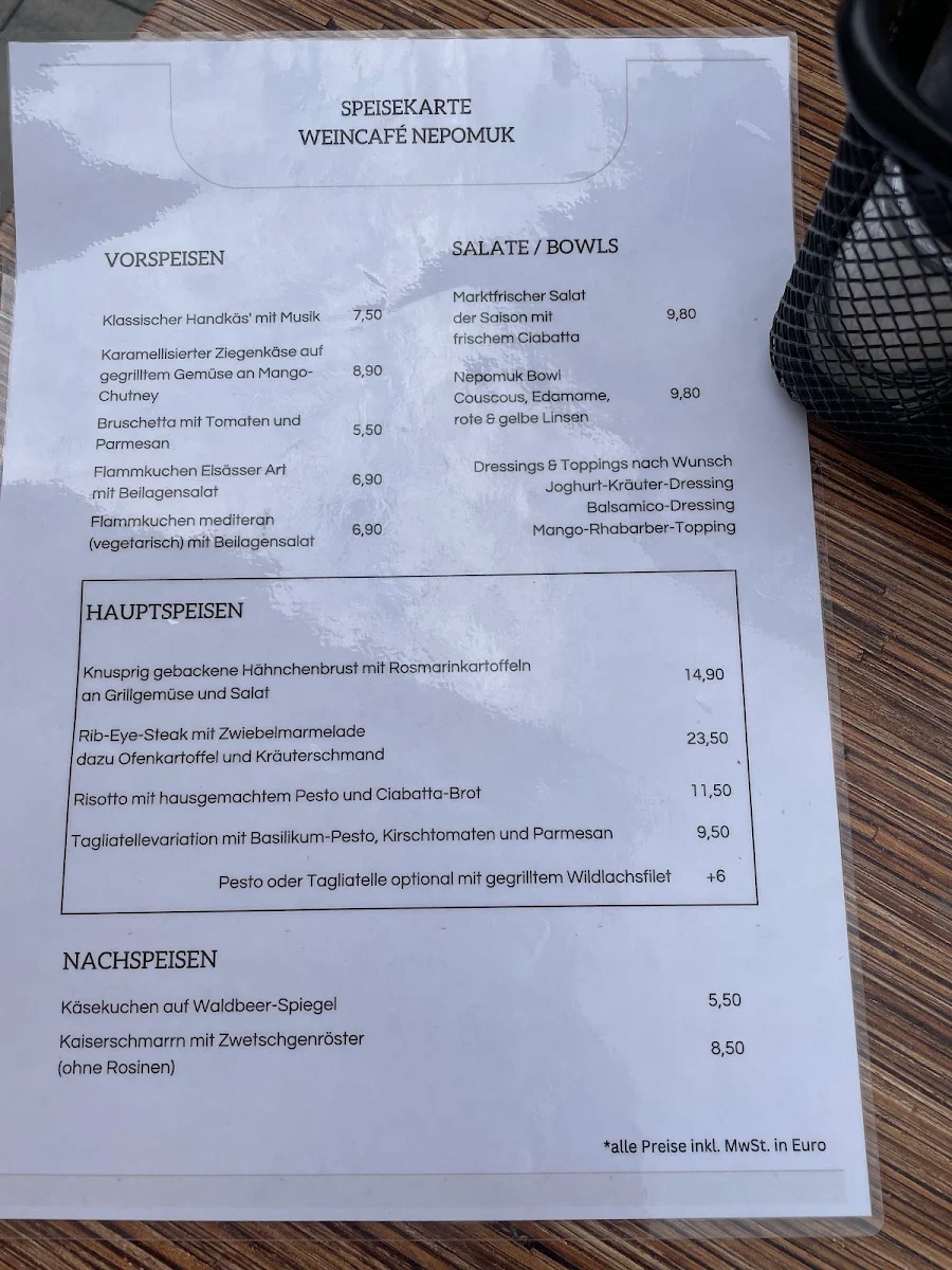 Speisekarte photo 6