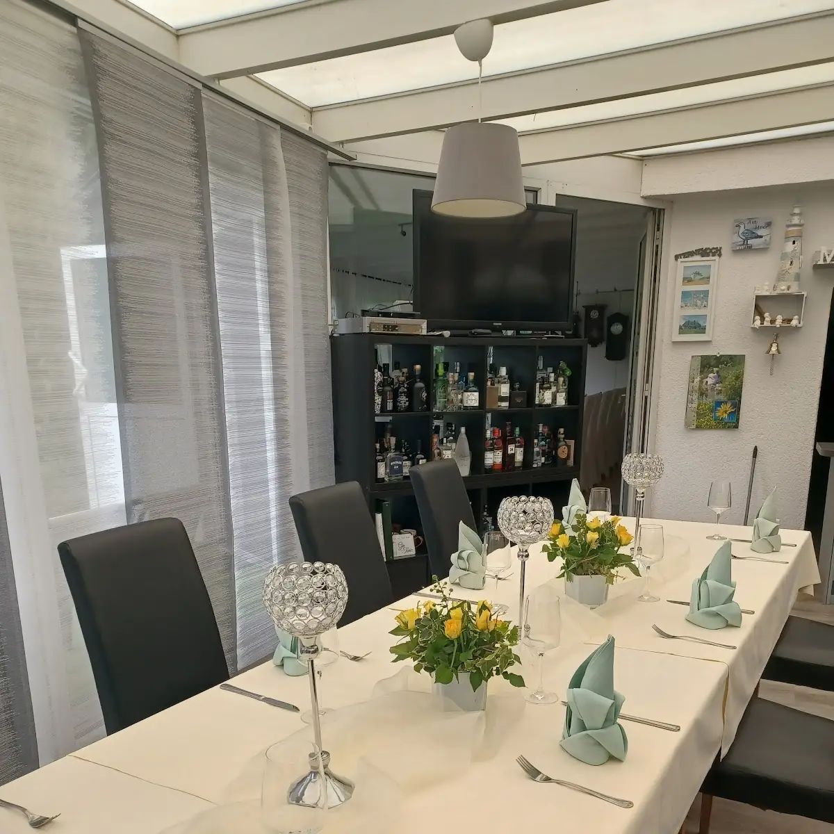 Atmosphäre, Partyservice vis-à-vis