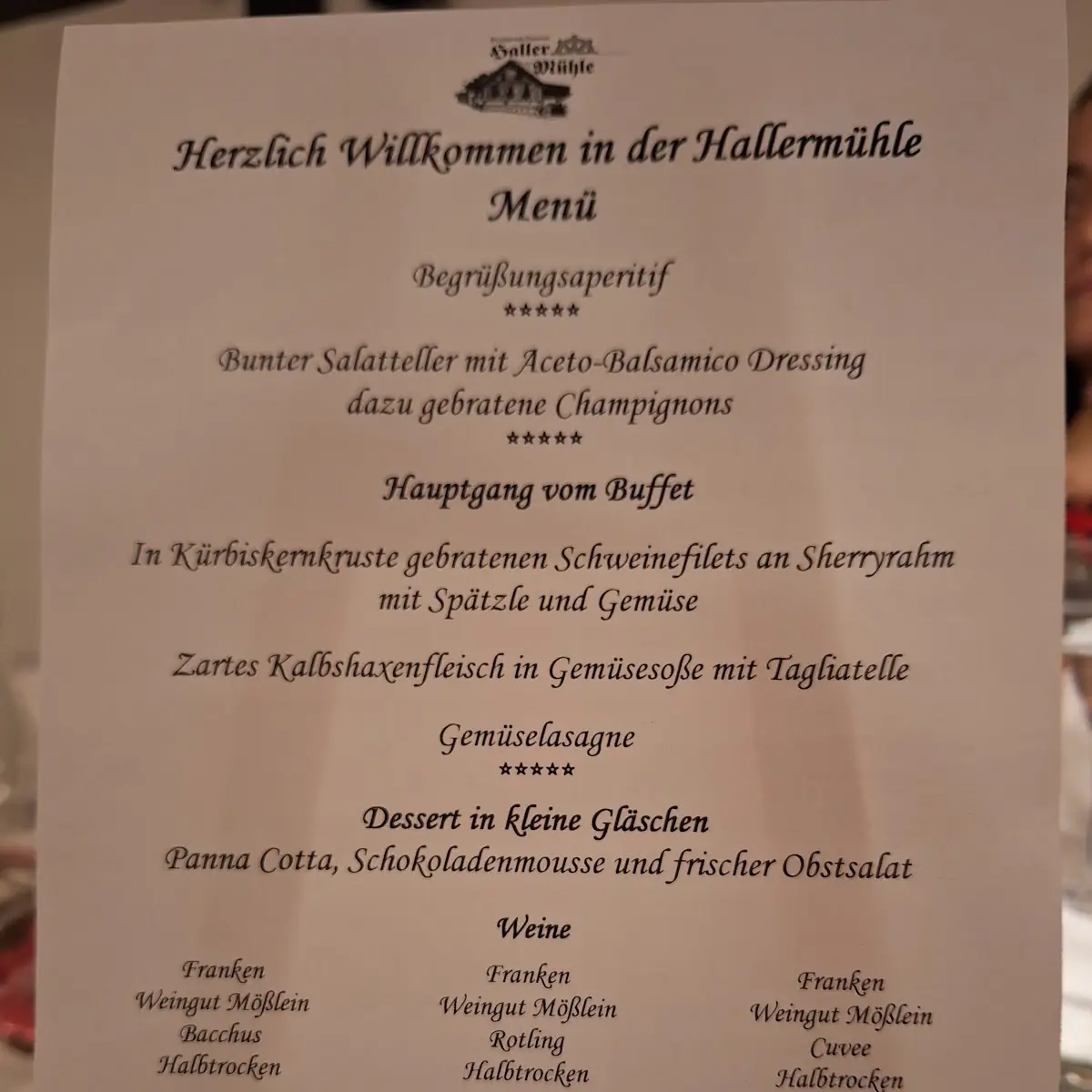 Speisekarte photo 2