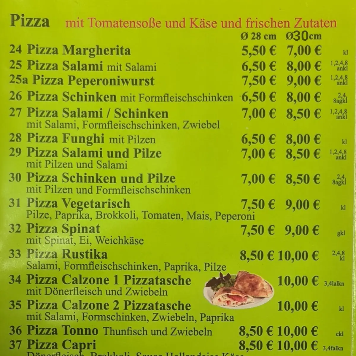 Speisekarte photo 9