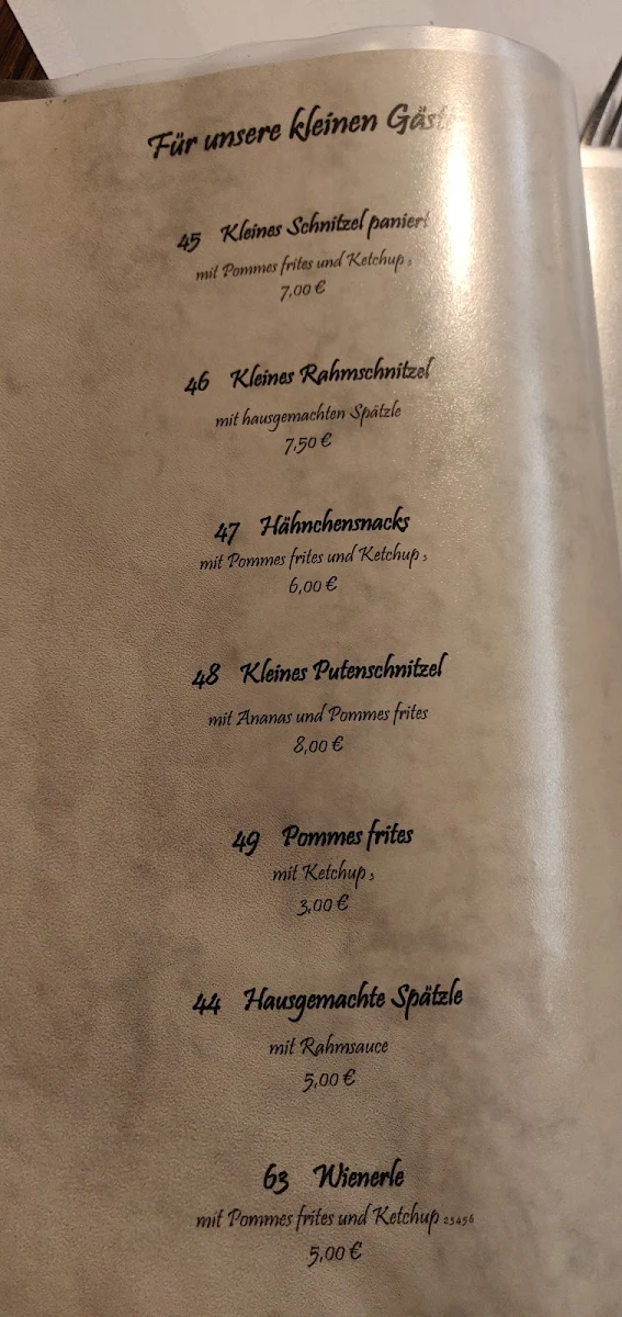 Speisekarte photo 3