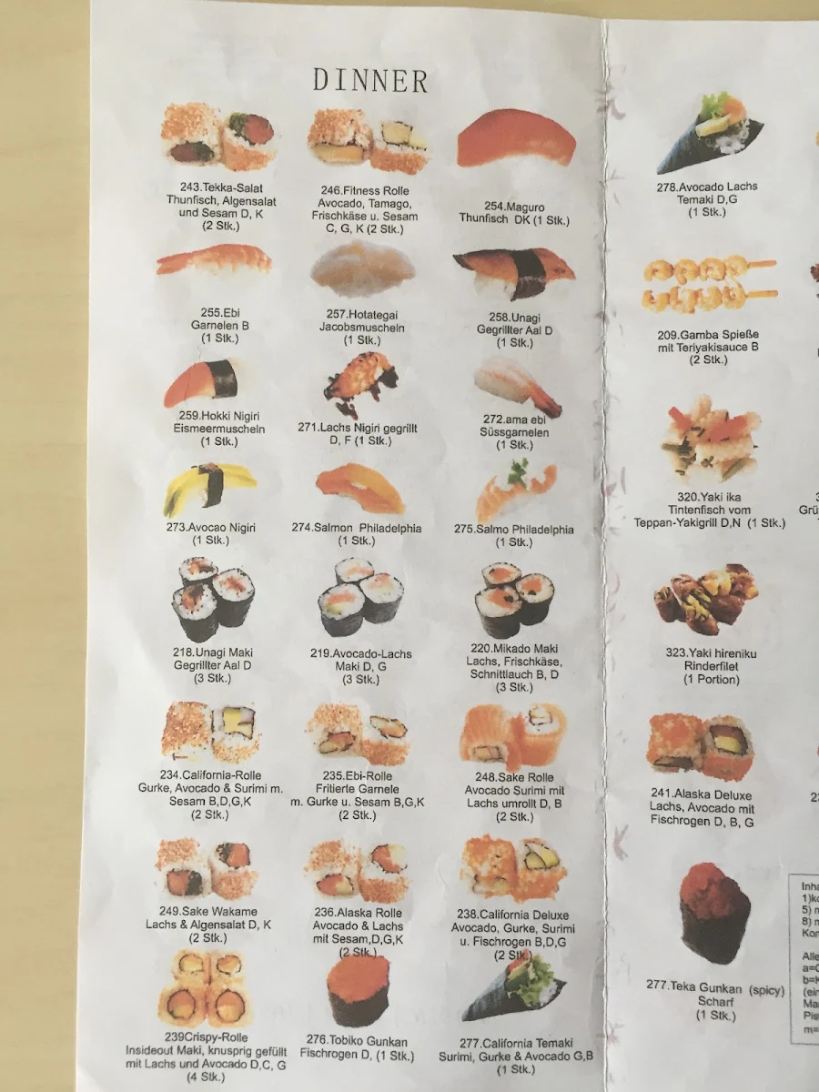 Speisekarte photo 3