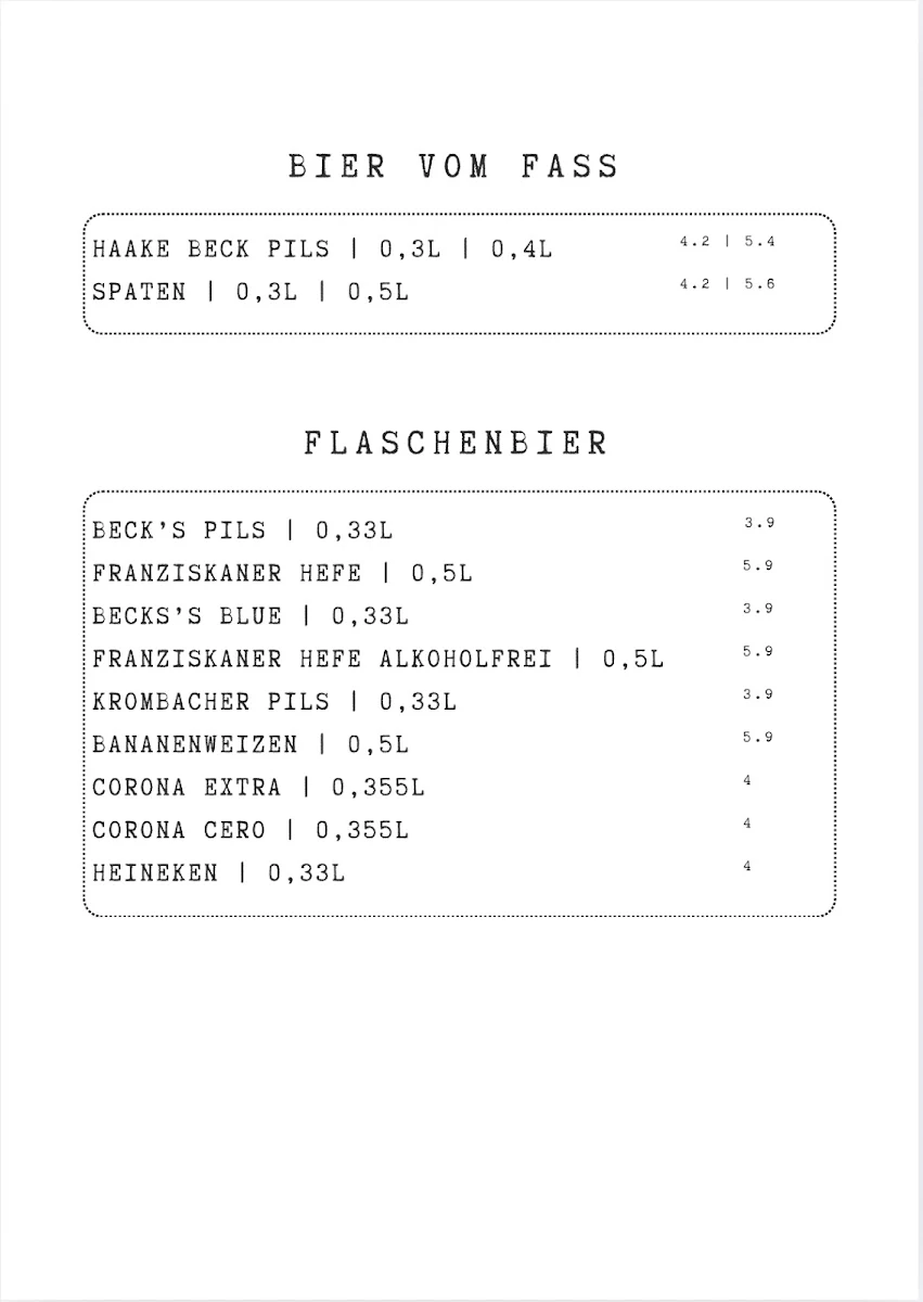 Speisekarte photo 6