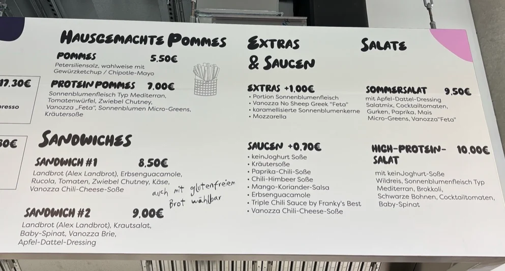 Speisekarte photo 4